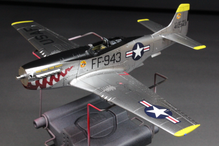 タミヤ1/72ノースアメリカンF-51Dマスタング製作記 | mikeねこ曹長の積みプラ製作記